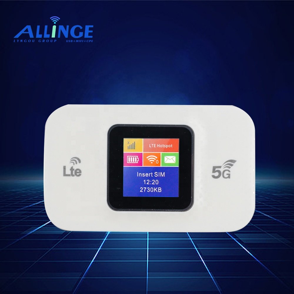 ALLINGE XYY665 Portable Wifi Router E5785 Hotspot 4g Sim Router Support B1/3/5/7/8/20/38/39/40/41